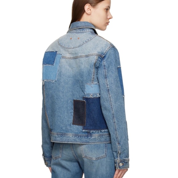 NWOT Andersson Bell Patchwork Denim Jacket in size M - Picture 4 of 13